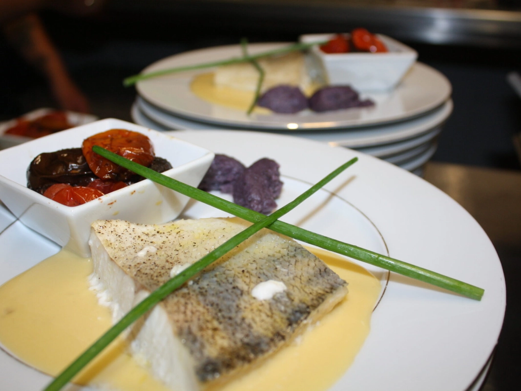 Mise en bouche et menu traiteur